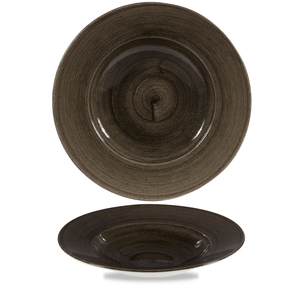 Talerz do pasty Stonecast Patina Iron Black 280 mm
