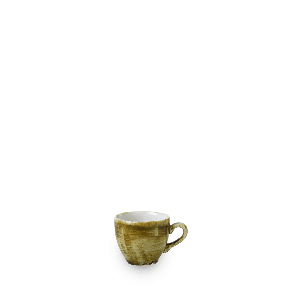 Stonecast Plume Green espresso cup, 100ml