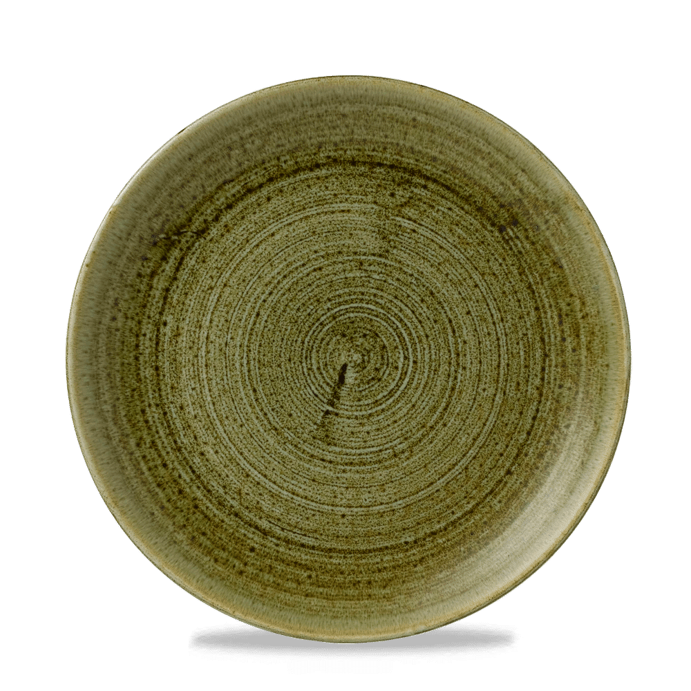 Talerz płytki Stonecast Plume Green 217 mm