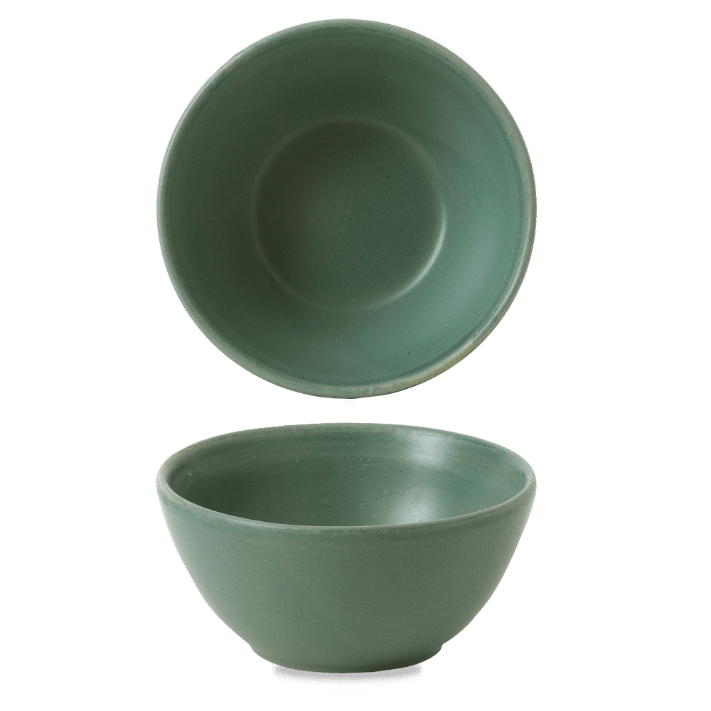Andorra Green Contour snack bowl, 130x65mm