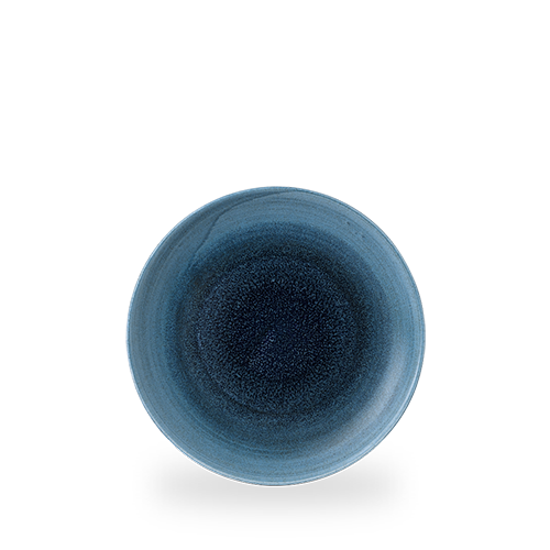 Stonecast Aqueous Lagoon coupe plate, 217mm