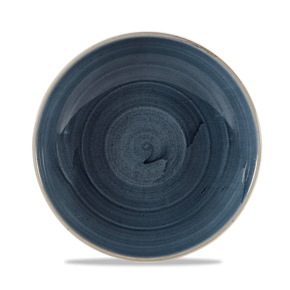 Stonecast Blueberry coupe bowl, 248mm