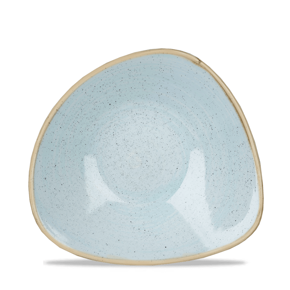 Треугольная миска Stonecast Duck Egg Blue 600 мл