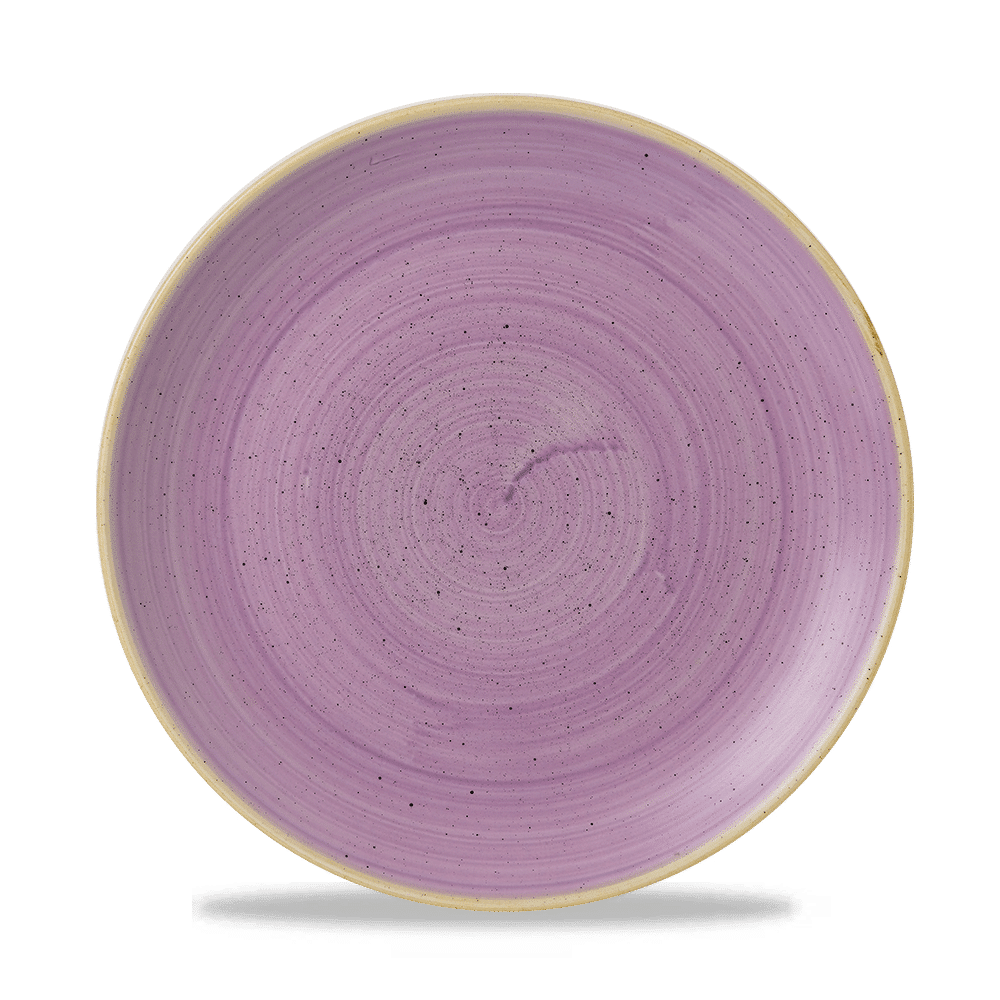 Stonecast Lavender coupe plate, 260mm