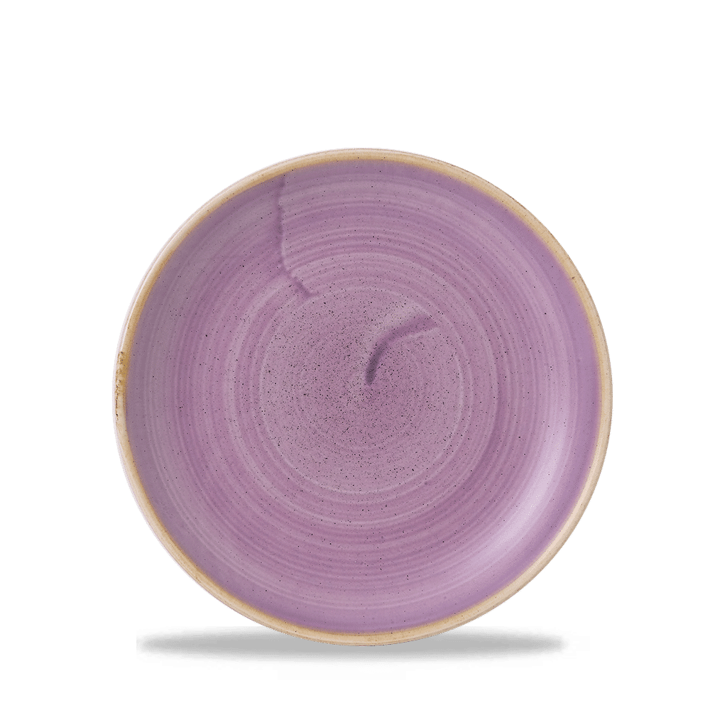Stonecast Lavender coupe plate, 165mm
