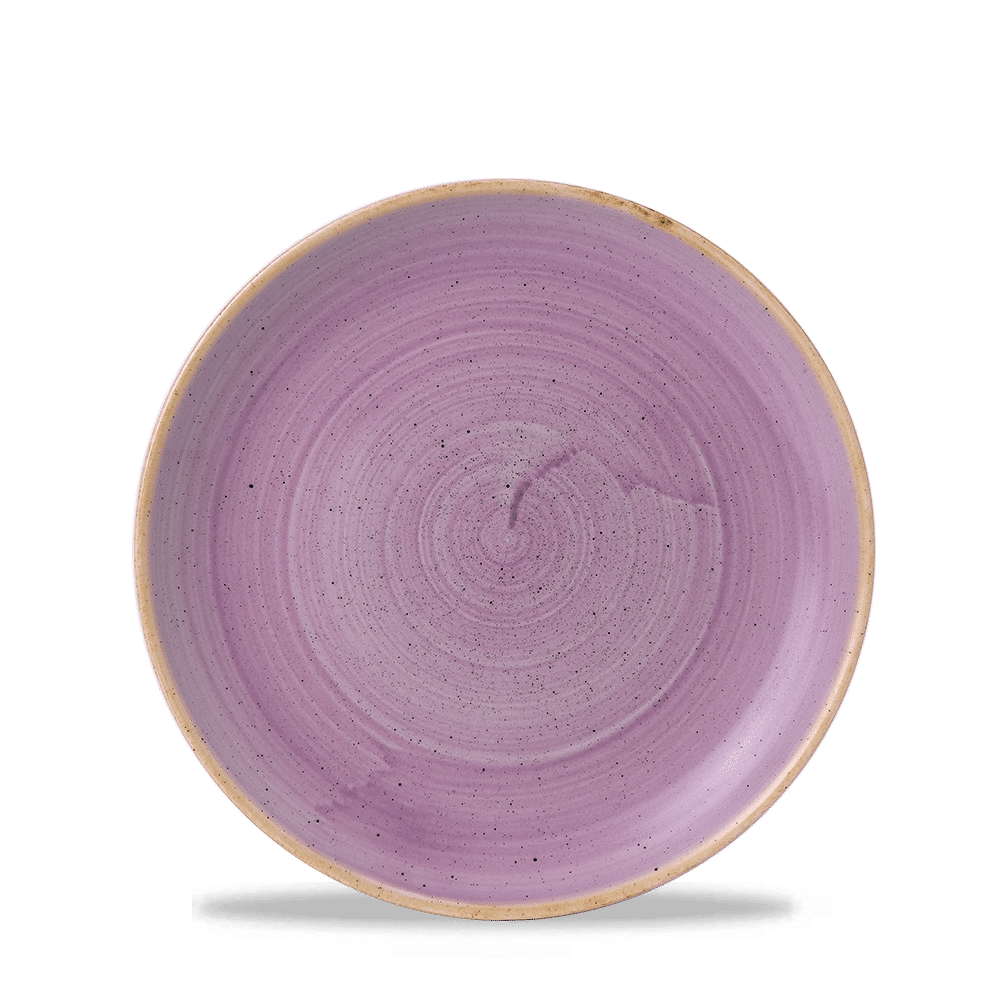 Stonecast Lavender coupe plate, 217mm