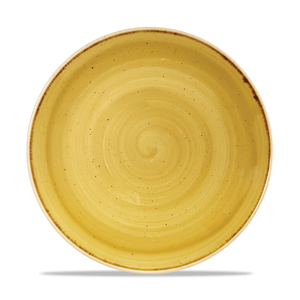 Talerz płytki Stonecast Mustard Seed Yellow 260 mm