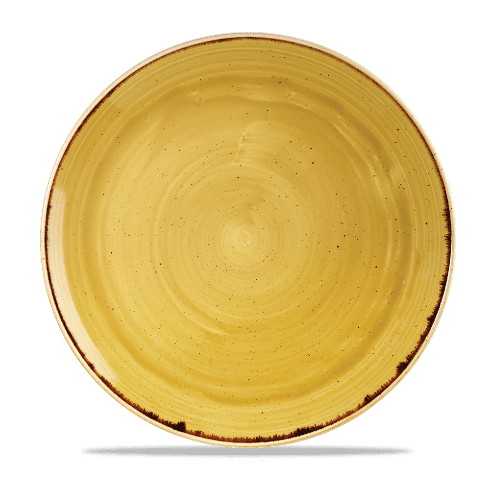 Talerz płytki Stonecast Mustard Seed Yellow 288 mm