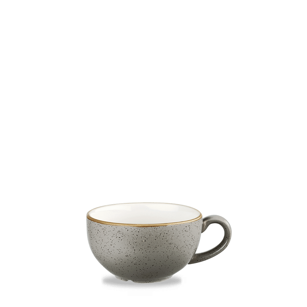 Stonecast Grey cappuccino cup, 340ml