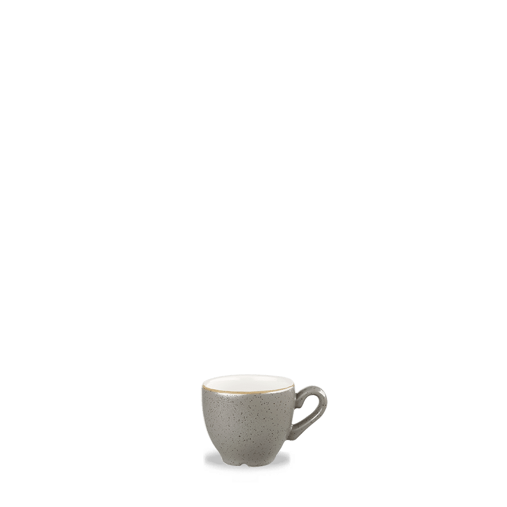 Šálek na espresso Stonecast Peppercorn Grey 90 ml