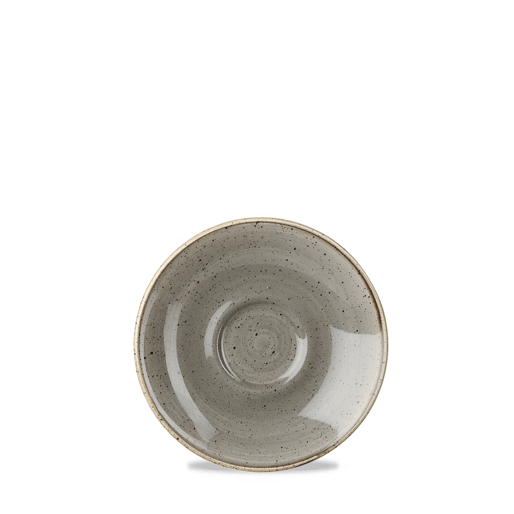 Podšálek na espresso Stonecast Peppercorn Grey 118 mm