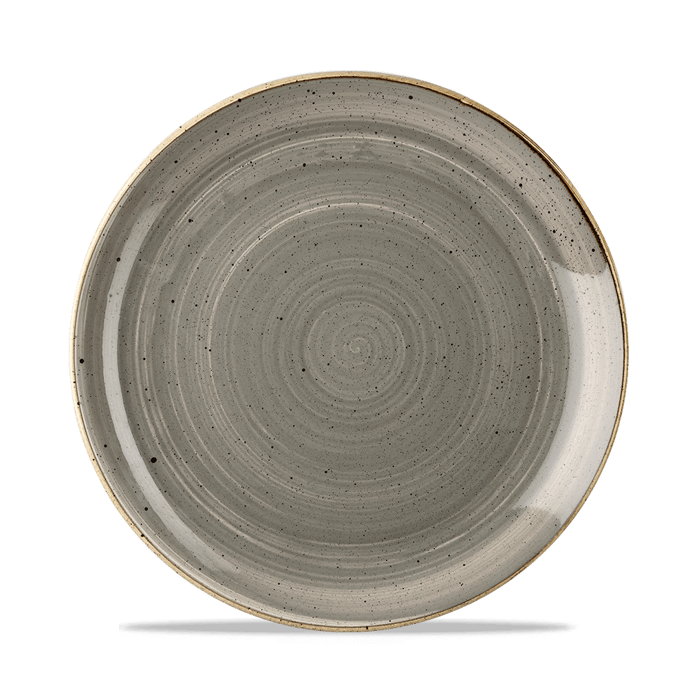 Flat tallrik Stonecast Peppercorn Grey 217 mm