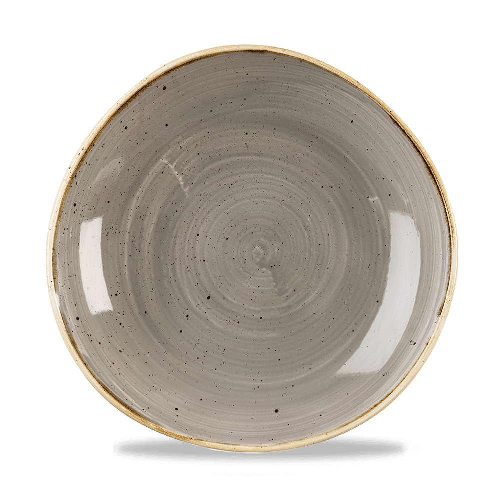 Miska organického tvaru Stonecast Peppercorn Grey 1100 ml