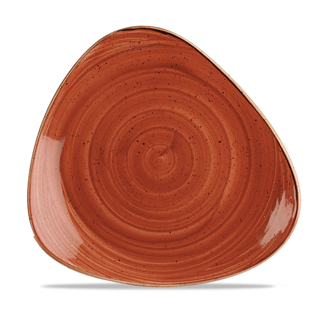 Talerz trójkątny Stonecast Spiced Orange 265 mm