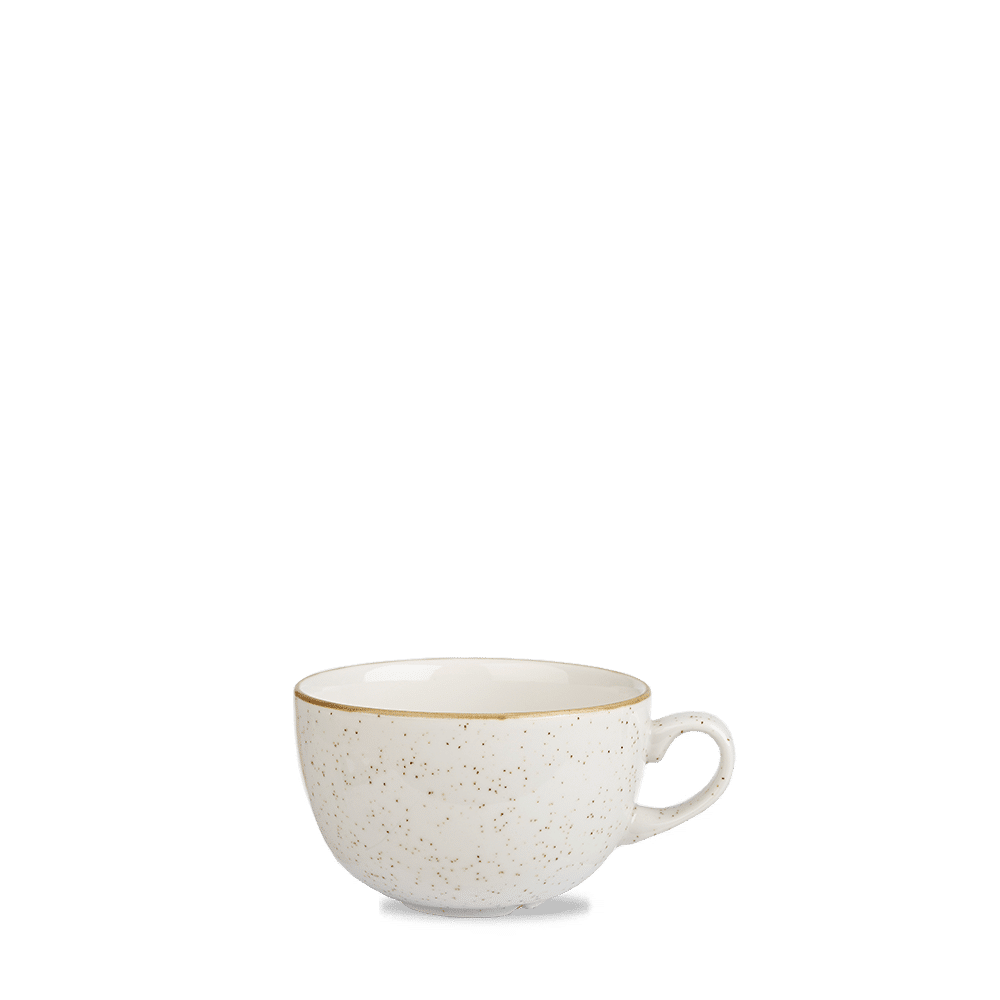 Stonecast Barley White cappuccino cup, 340ml