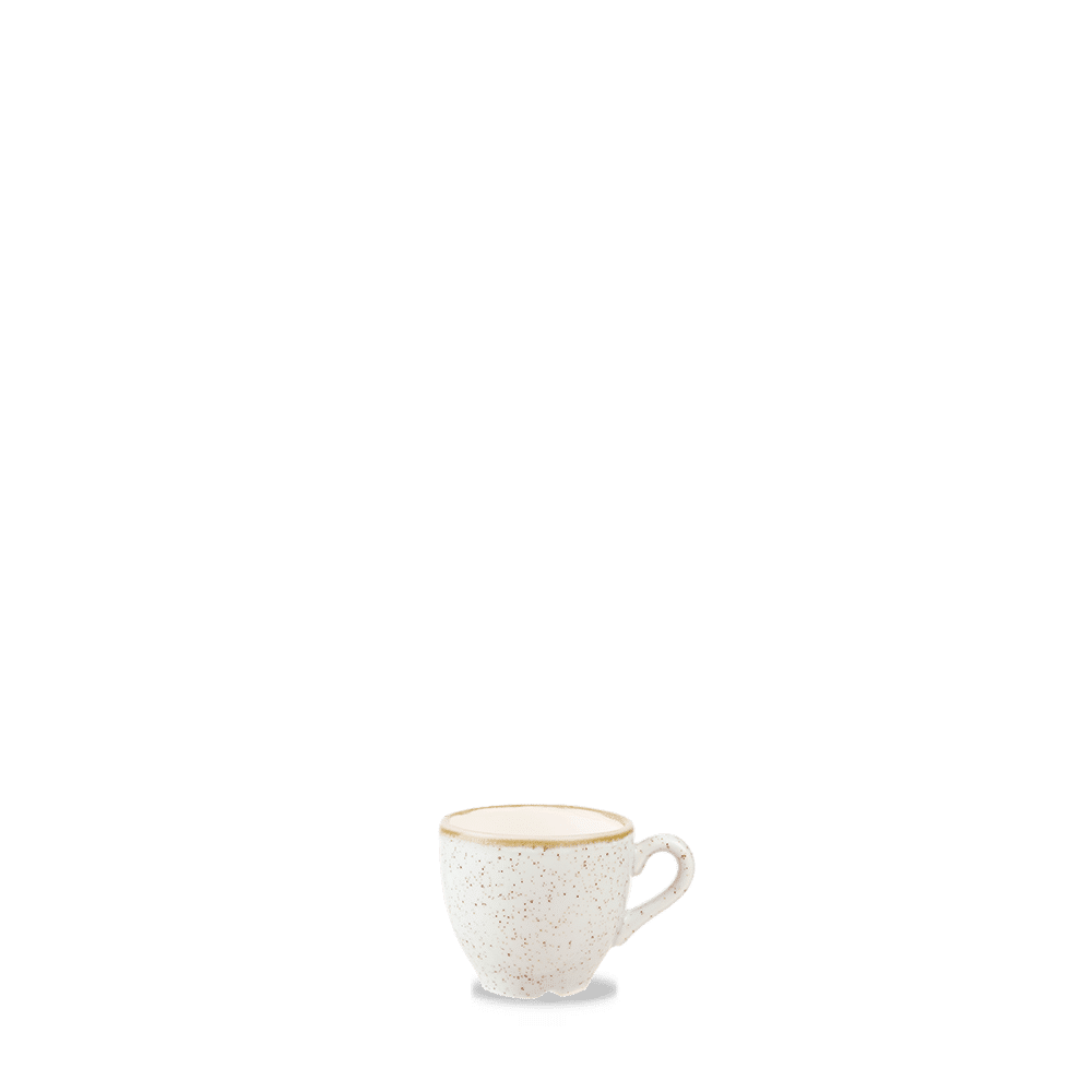 Šálek na espresso Stonecast Barley White 90 ml