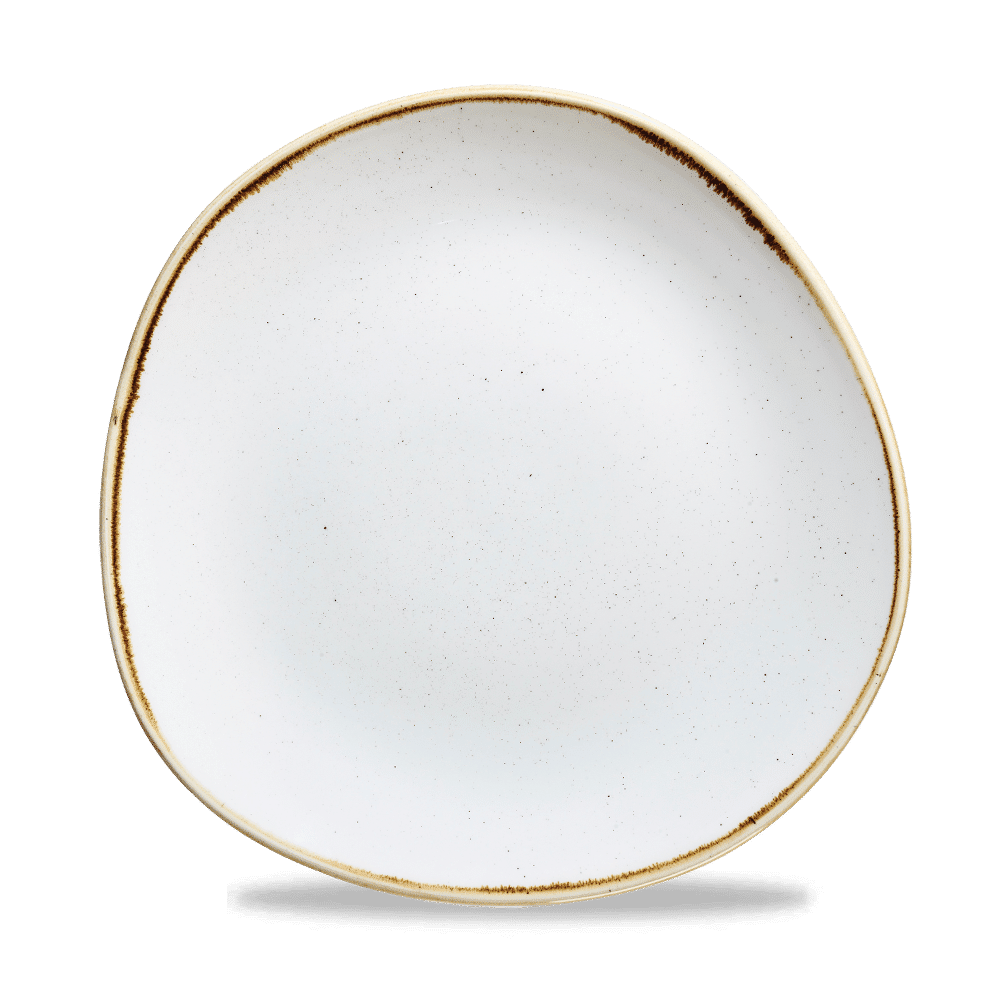 Stonecast Barley White tanier s organickým tvarom 264 mm