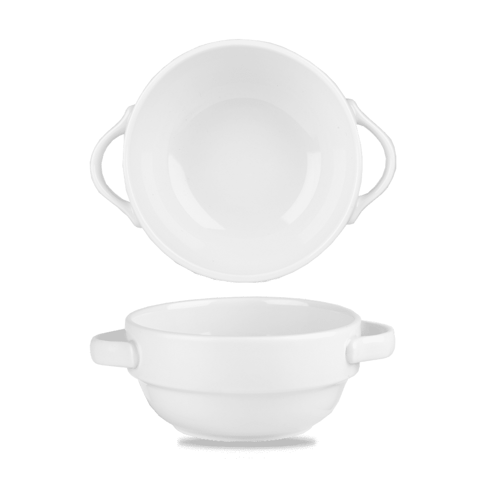 Profile soup bowl with handles, 360ml