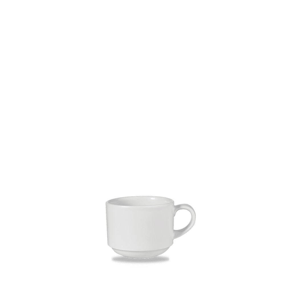 White Profile stacking cup, 90ml