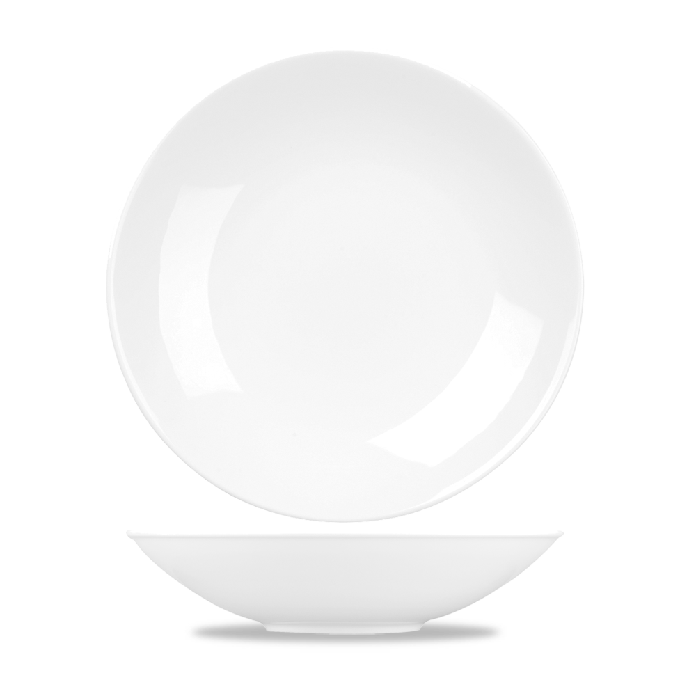 Alchemy Balance White coupe bowl, 265mm