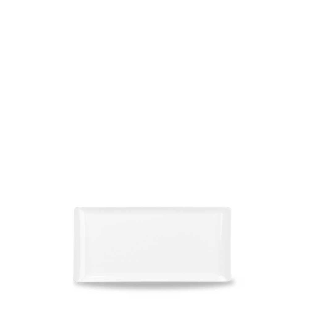 Alchemy Balance White Rectangle Buffet Tray, 300x145mm
