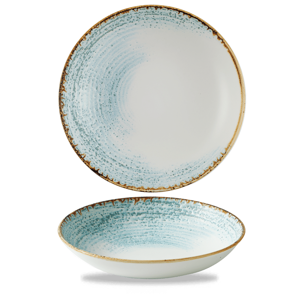 Miska coupe Homespun Accents Aquamarine, 248mm