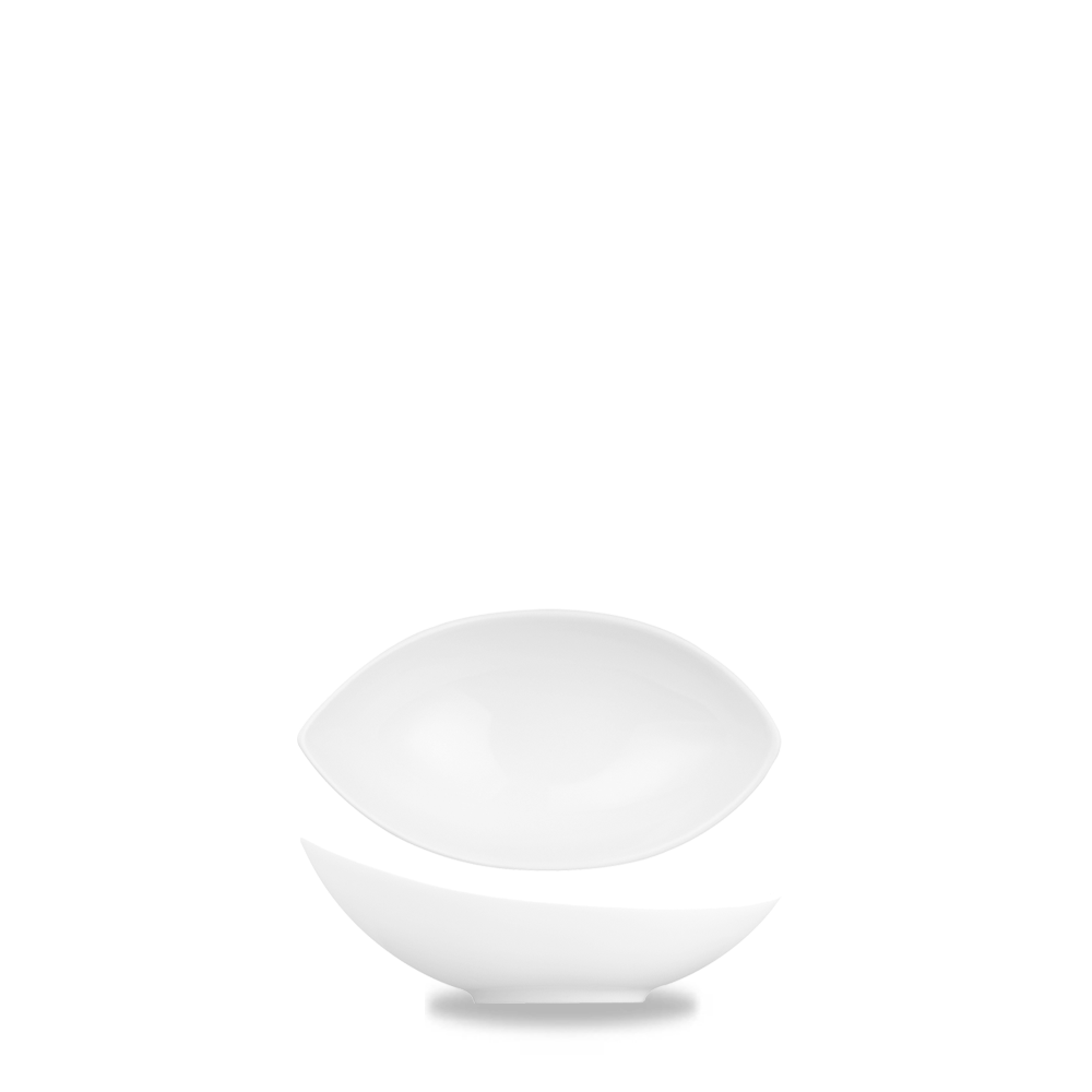 Alchemy Balance White tear dish, 160mm