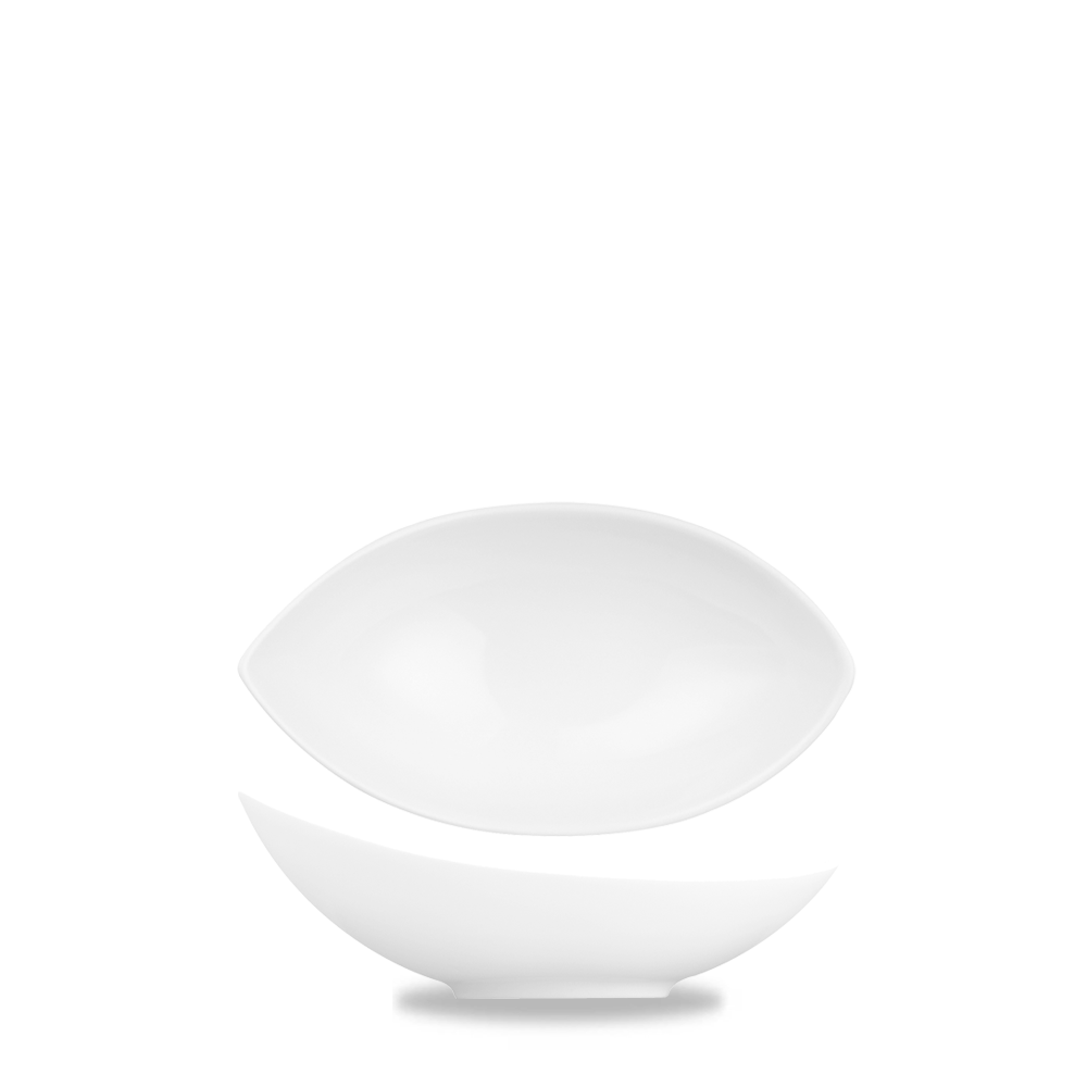 Alchemy Balance White tear dish, 236mm