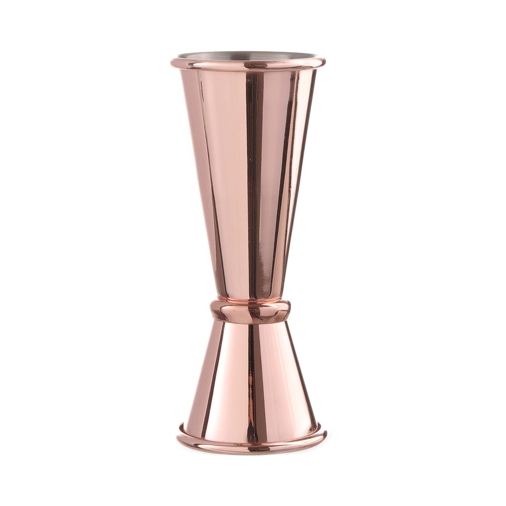 Jigger – bartendermått 25/50 ml, Bar Up, kopparfärgad, ø43x(H)110 mm
