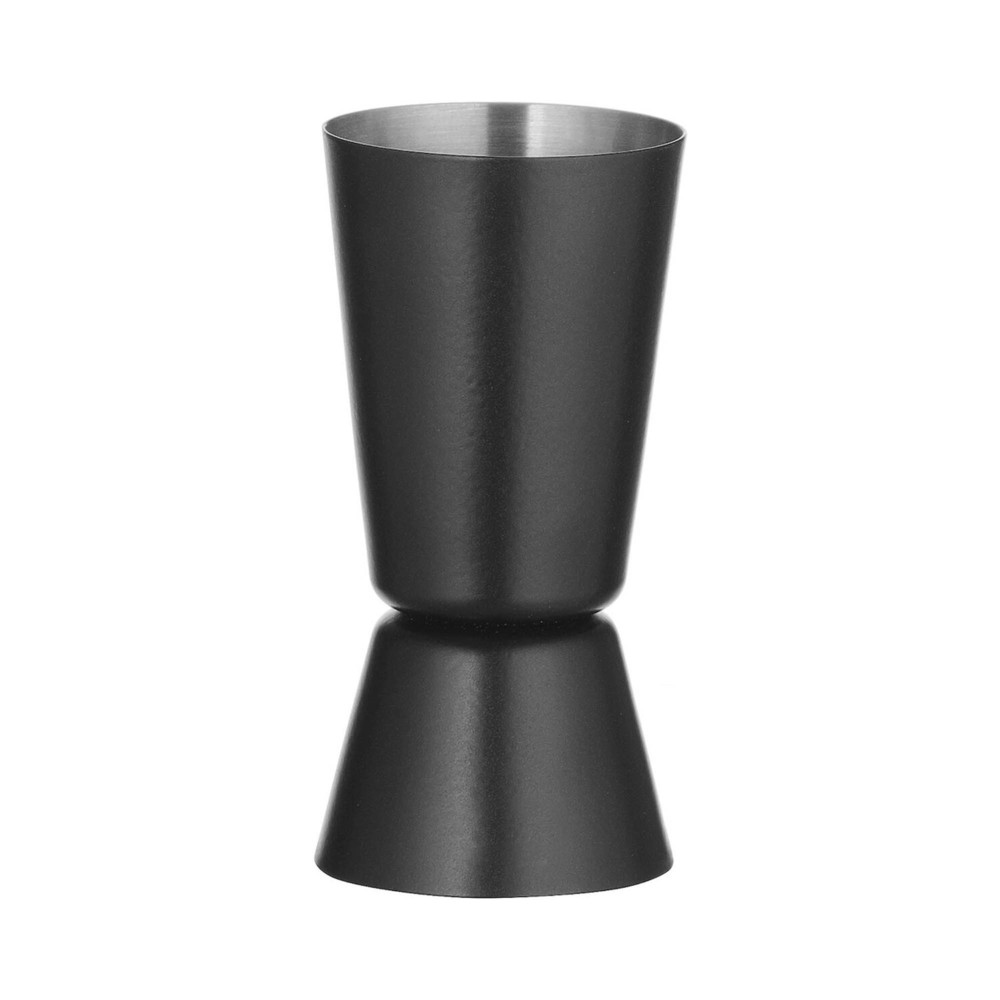 Jigger - barová odměrka, Bar up, 25 ml / 35 ml, černá, ⌀40x(H)75 mm