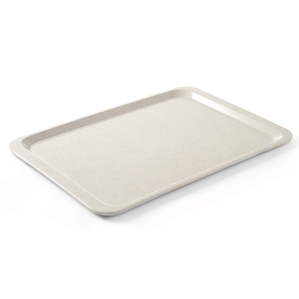 Taca poliestrowa do restauracji samoobsługowych, AmerBox, GN 1/1, granitowy, 530x325mm, Prostokątny