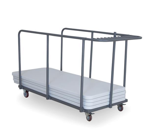 Wagen für Catering-Tische, Amberbox, 1800 x 850 x (H) 990 mm