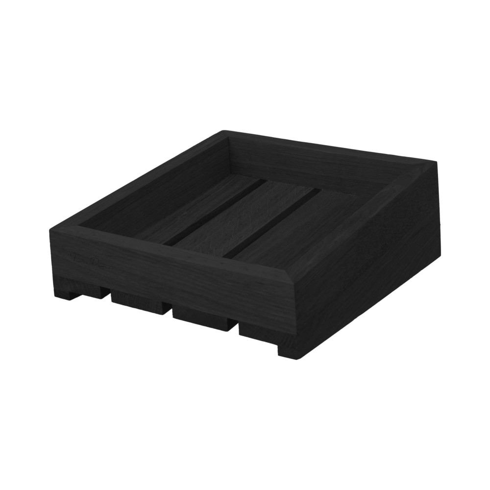 Šikmá skříňka Madeira Black GN 1/2