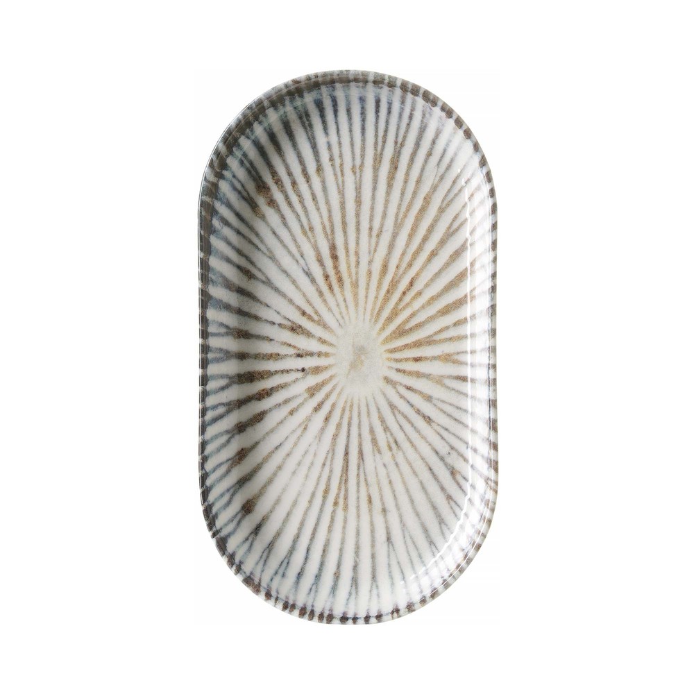 Овальная тарелка Ammonite 200 x 110 мм