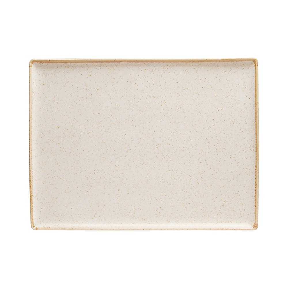 Rektangulär bricka Sand 350x260 mm