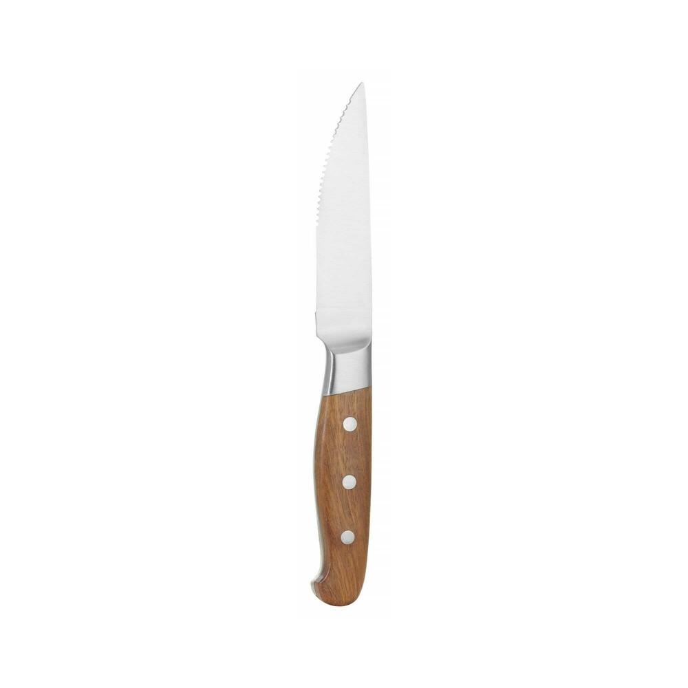 Steak knife 260mm, set of 6 in giftbox,  ROSE WOOD