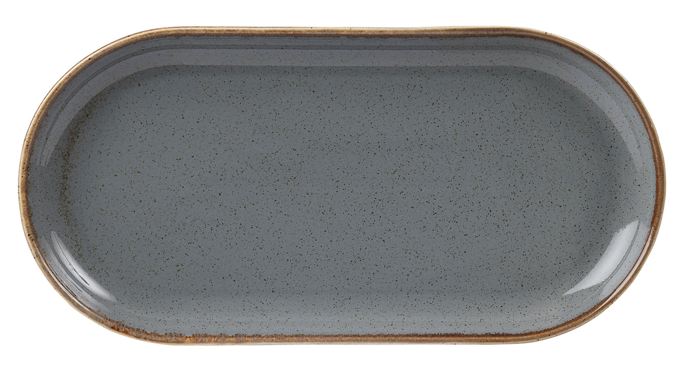 Овальное блюдо Stone 300x150 мм