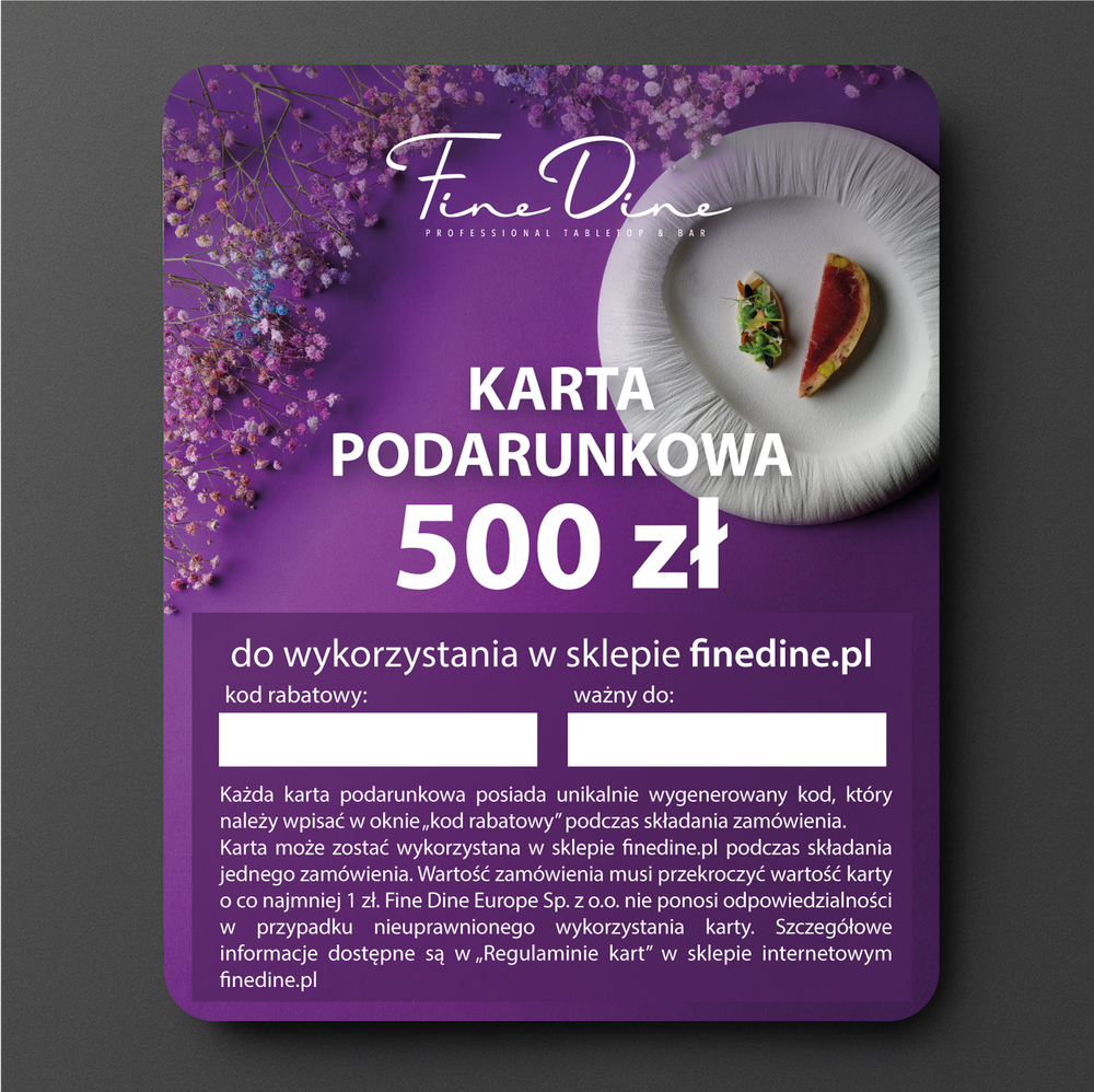 Karta podarunkowa - VOUCHER 500 zł [ru]