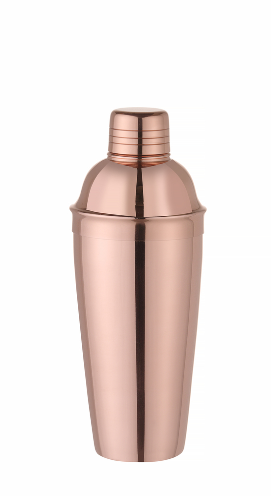 3-teiliger Shaker im japanischen Stil, Cobbler, Bar up, kupferfarben, 795 ml, ø85x(H)240mm