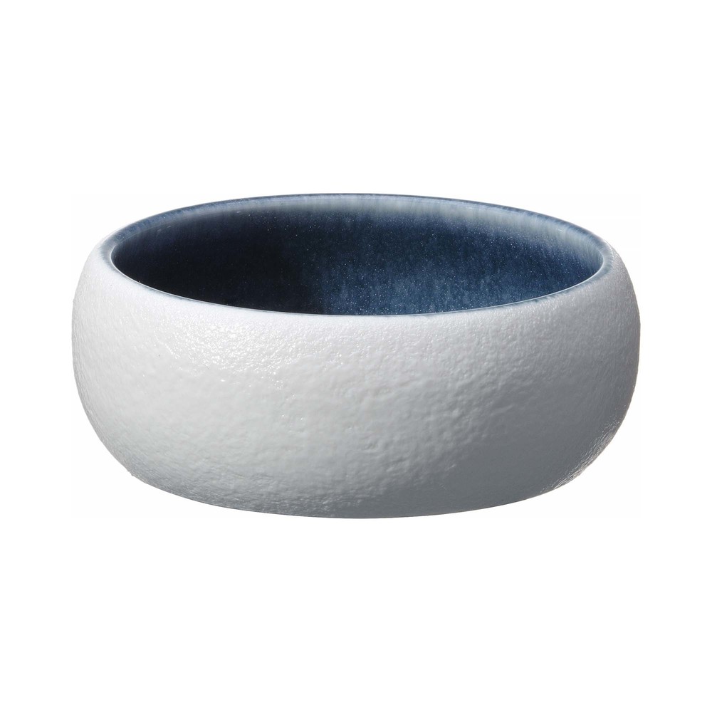 Skål Goro White Blue 140 mm