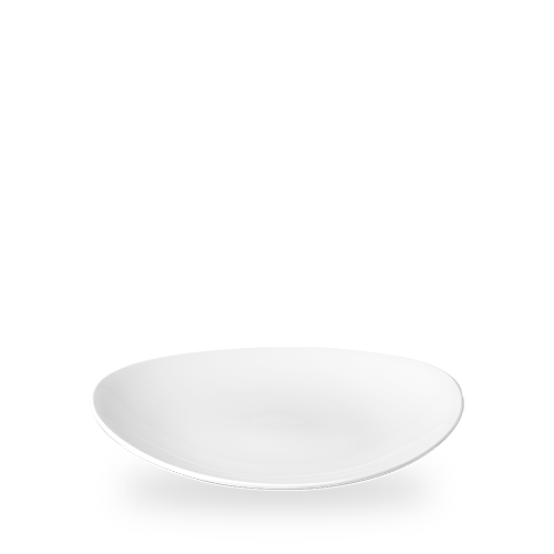 Talerz owalny coupe Orbit White, 300x230mm [ru]