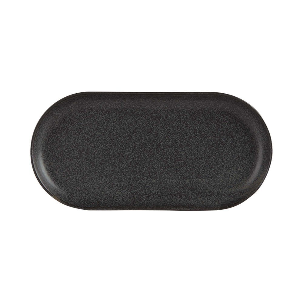 Oval serveringsfat Coal 300x150 mm