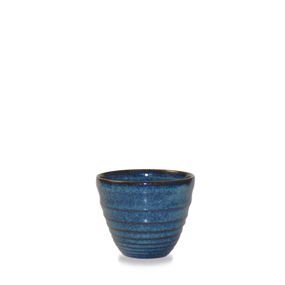 Pojemnik na dip ryflowany Sapphire, 70 mm x 60 mm, 110 ml