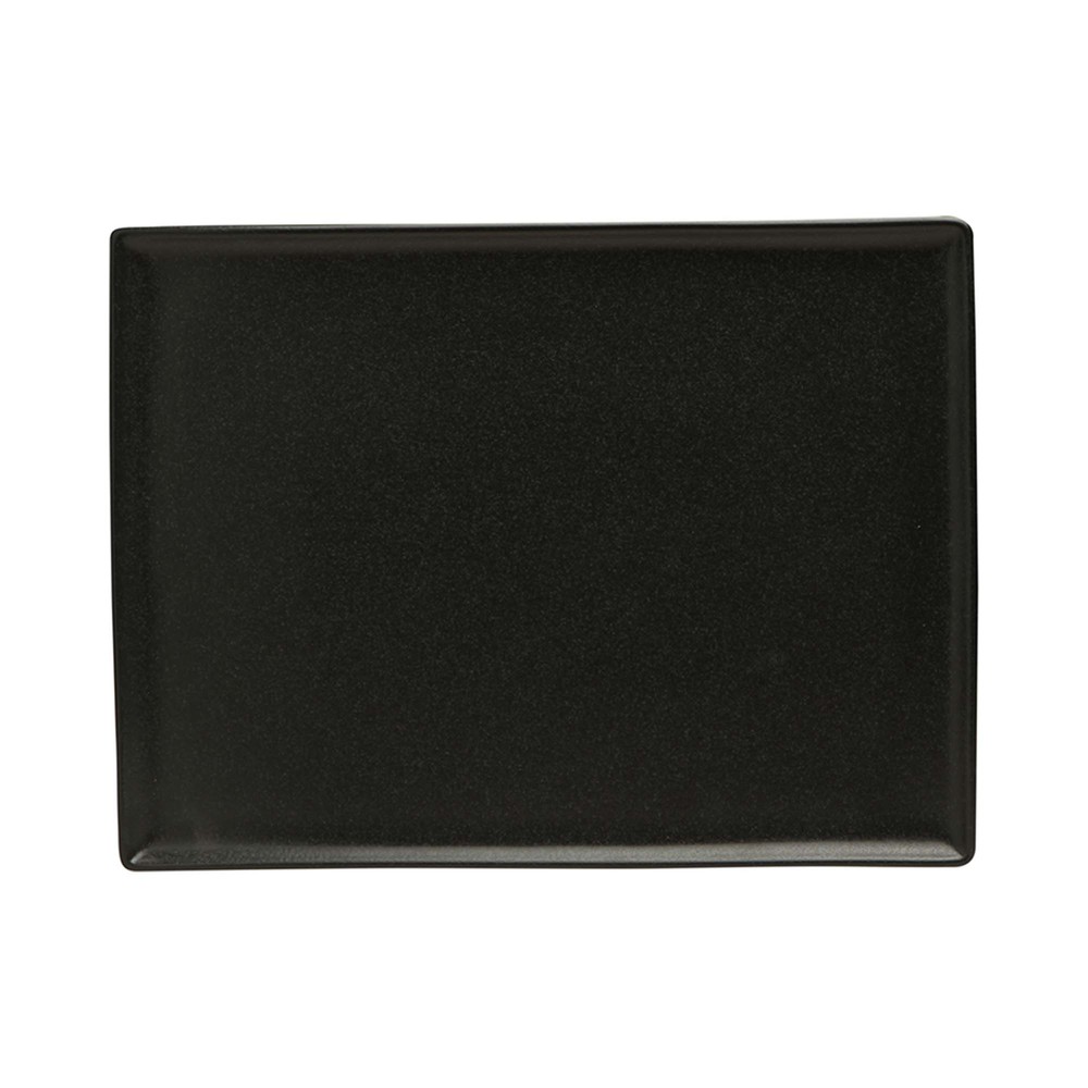Rektangulär bricka Coal 350x260 mm
