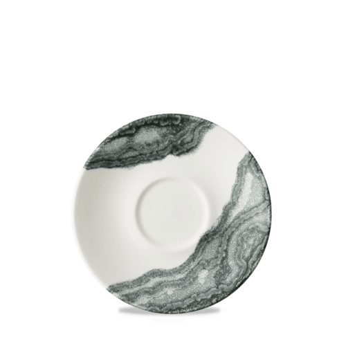 Fotografia pre Tide Čierna šálka na kávu a čaj s tanierikom, 160 mm 1