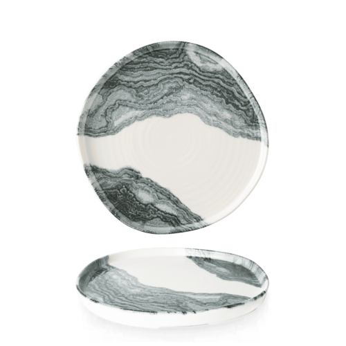 Zdjęcie do Talerz organiczny z rantem Tide Black, 210mm 1