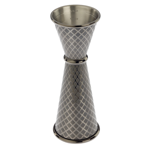 Fotografie pro Barový odměrka v japonském stylu Diamond Lettice, černá, BarFly, 30/60 ml 1