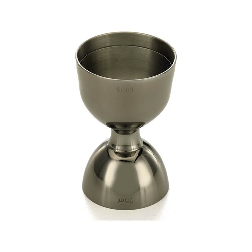 Fotografie pro Barový odměrka Bell s rovným okrajem, černá, BarFly, 25/50 ml 1