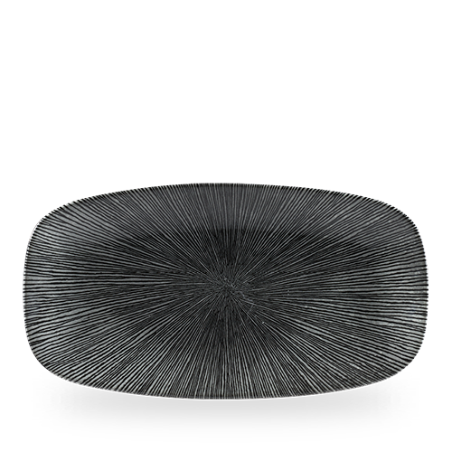 Изображение для Talerz podłużny szefa kuchni Studio Prints Agano Black, 360x190mm [ru] 1