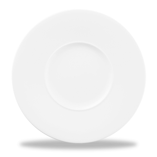 Zdjęcie do Talerz płytki okrągły z szerokim rantem Alc Ambience 280 mm 279 mm 1